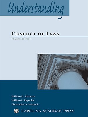 cover image of Understanding Conflict of Laws